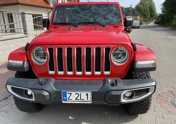 Jeep Wrangler cena 230000 przebieg: 24000, rok produkcji 2020 z Myślenice małe 326